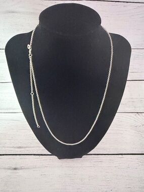 Pandora Silver Rope Chain Necklace - Silver